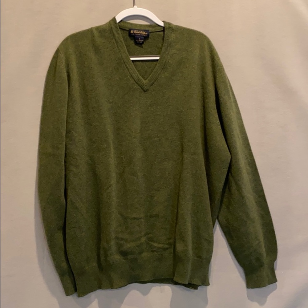 MENS BROOKS BROTHER CASHMERE SWEATER